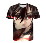 T-Shirt Attaque des Titans Mikasa