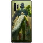 Coque One Punch Man Samsung Thanos vs Saitama