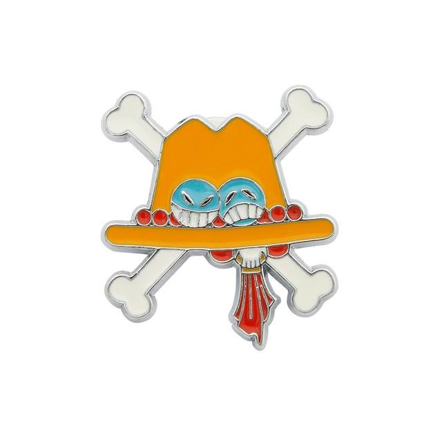 Pin's One Piece Chapeau de Ace