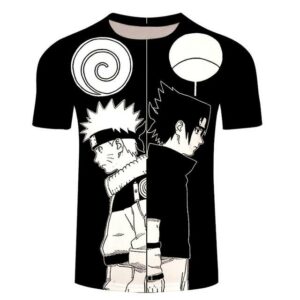 T-Shirt Naruto vs sasuke