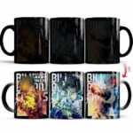 Mug Thermosensible My Hero Academia Kacchan, Izuku et Shoto