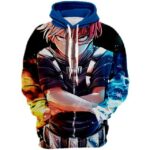 Sweat My Hero Academia Shoto Feu et Glace