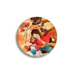 Pin's One Piece Luffy et Ace