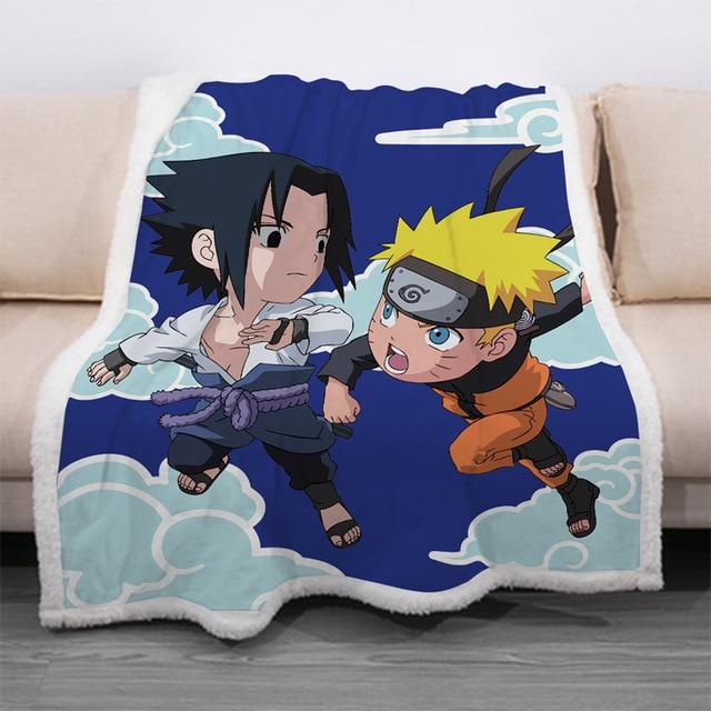 Plaid Naruto Sasuke vs Naruto