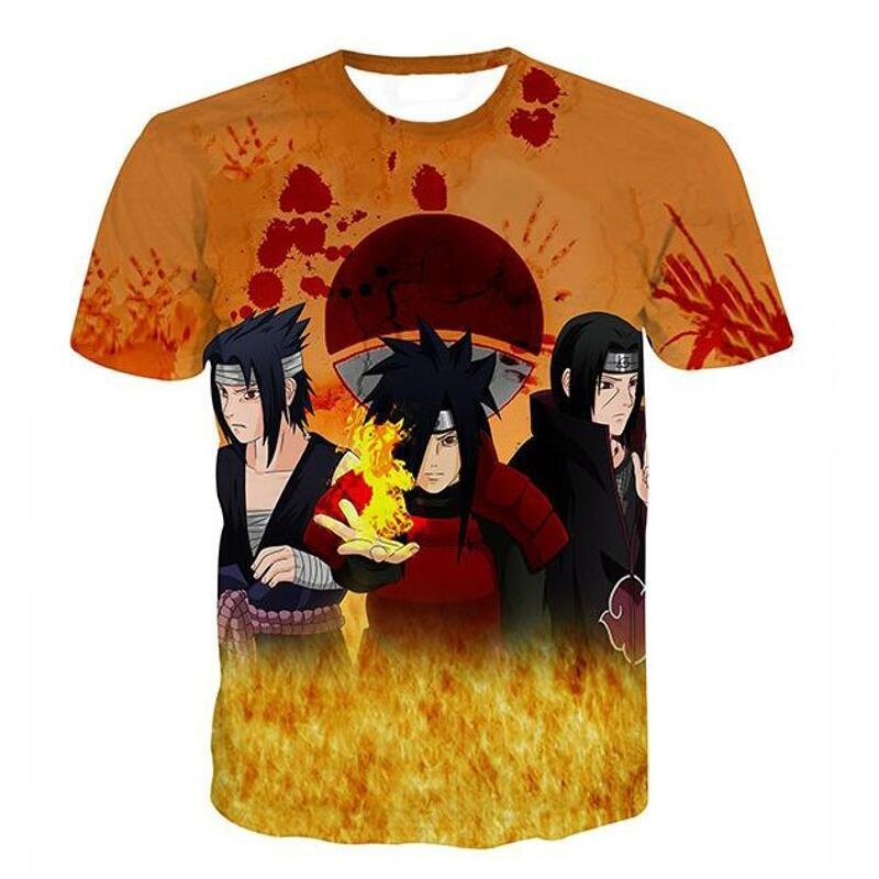 T-Shirt Naruto Uchiwa