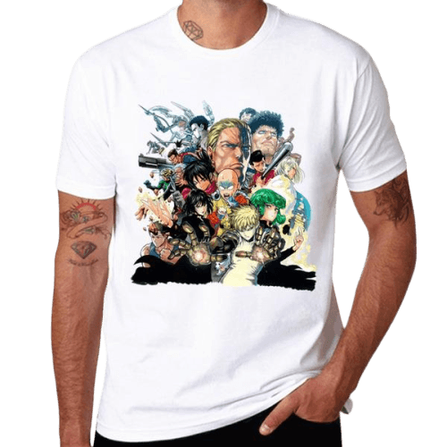 T-Shirt One Punch Man Manga