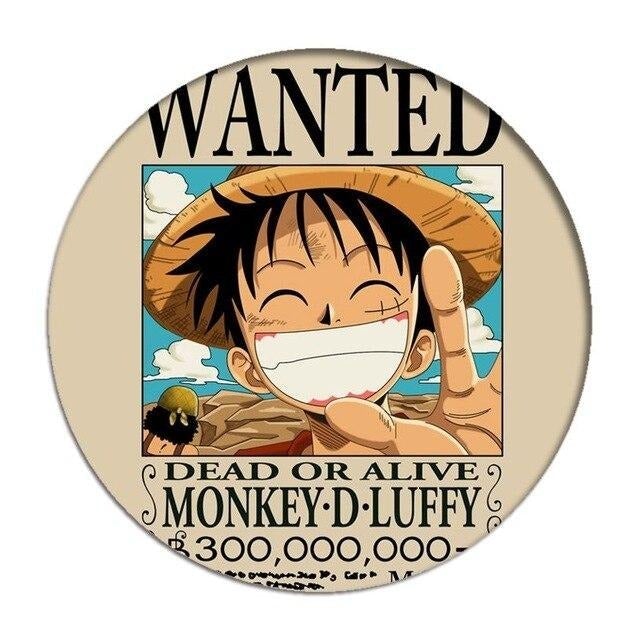 Pin's One Piece Luffy WANTED