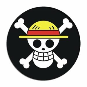 Pin's One Piece Jolly Roger Mugiwara