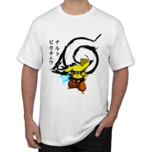 T-Shirt Pikachu Uzumaki