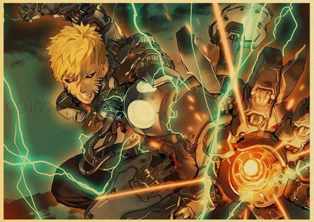 One Punch Man Genos Poster