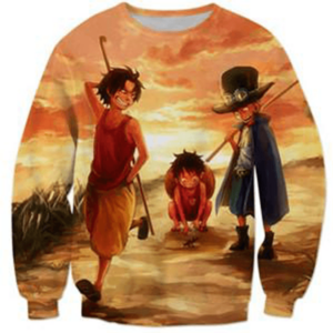 Pull One PieceSabo & Ace & Luffy enfants